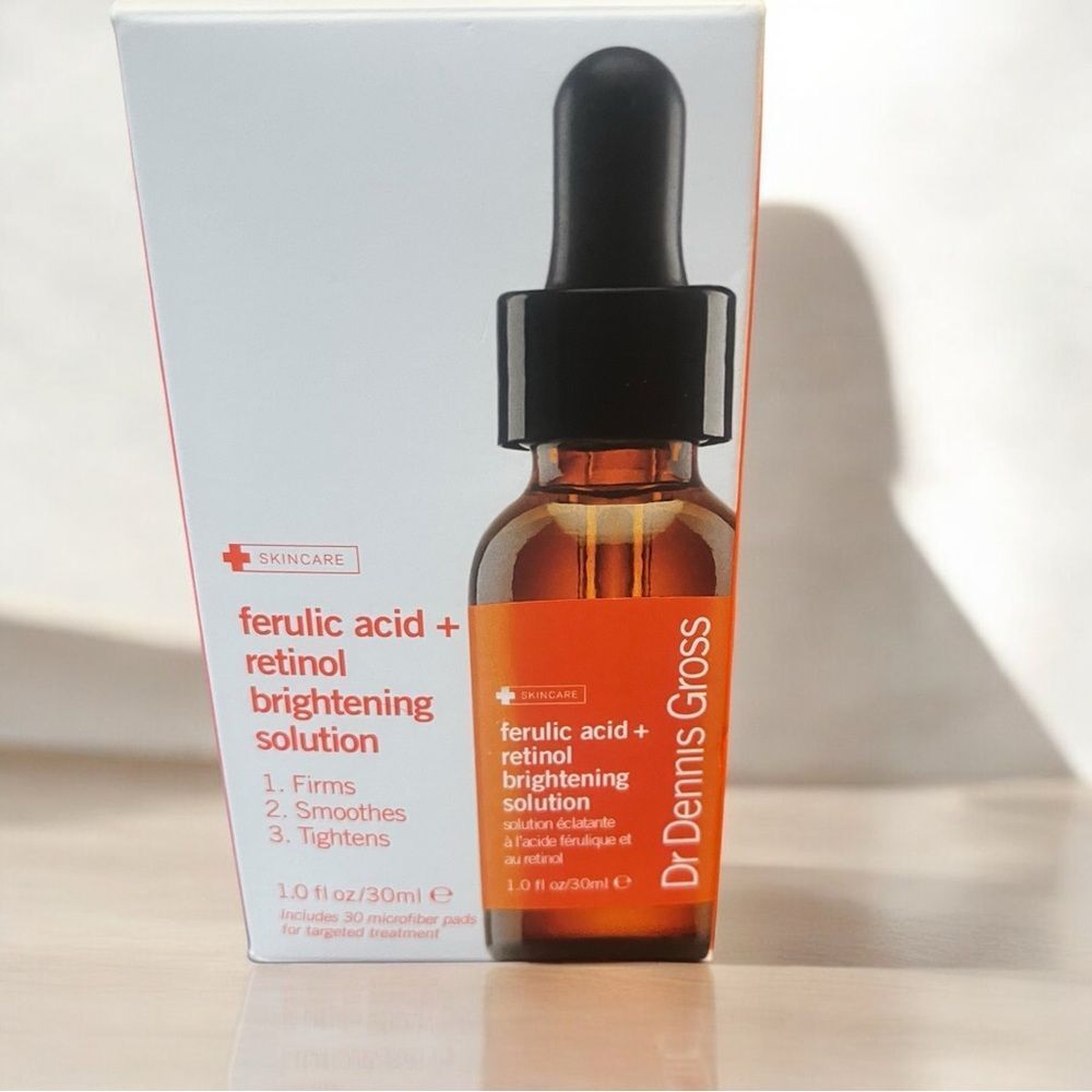 New in Box Dr. Dennis Gross Ferulic + Retinol Brightening Solution
